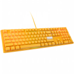 Ducky One 3 Yellow Gaming Keyboard, RGB LED - MX-Blue (US)