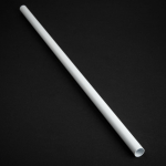 Bitspower None Chamfer Brass Hard Tubing 16mm OD, 500mm - white