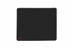natec Genesis M12 Midi - Schwarz - Einfarbig - Stoff - Anti-Rutsch-Basis - Spiel-Mauspads