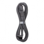 CableMod Universal Pro ModMesh 16-Pin to 16-Pin Cable, 90&deg; Connector, Sleeved, StealthSense - carbon, 60 cm, Var. A