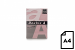Colour paper Double A, 80g, A4, 500 sheets, Pink