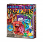 Creative set Mould & Paint - Dragon