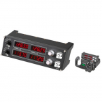 Saitek Pro Flight Radio Panel USB Real-Time LED Display Incremental Frequency Adjustment Fully Custo