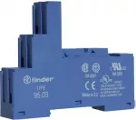FINDER S.p.A. mėlynas ki&scaron;tukinis lizdas relei 40.31.41.31 95.03 (95.03)
