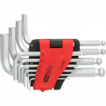 L formos &scaron;e&scaron;iabriaunių raktų rinkinys KS Tools 151.4780