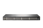 HPE - Aruba Serie - Switch - 2540 48G 4SFP+ - managed - 48 x 10/100/1000 + 4 x 10 Gigabit Ethernet / 1 Gigabit Ethernet SFP+ - Desktop, an Rack montierbar, wandmontierbar
