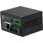 LevelOne IEC-4301 - Medienkonverter - 100Mb LAN - 10Base-T, 100Base-FX, 100Base-TX - RJ-45 / SC Single-Modus - bis zu 30 km