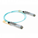 LevelOne - 100GBase-AOC Direktanschlusskabel - QSFP28 zu SFP28 - 2 m - Glasfaser - IEEE 802.3bm - Active Optical Cable (AOC)