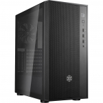 SilverStone Fara R1 V2 Midi-Tower, Tempered Glas - schwarz