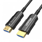 Unitek Kabel optyczny HDMI 2.0 AOC 4K 60Hz 50m czarny