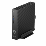 Dell OptiPlex 3000 Thin Client - Thin Client - DTS - 1 x Pentium Silver N6005 / 2 GHz - RAM 8GB - Flash - eMMC 64GB - UHD Graphics - Wi-Fi 6E, 1GbE, Bluetooth - WLAN: 802,11a/b/g/n/ac/ax (Wi-Fi 6E), Bluetooth - Dell ThinOS - Monitor: keiner - Schwarz ...