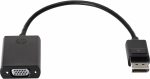 HP DisplayPort to VGA Adapter - Videokonverter - DisplayPort - VGA - f&uuml;r Elite t655, EliteBook 8470, Pro 260 G9, t550, Workstation Z4 G5, Z6 G5, ZBook 17 G4 (F7W97AA)