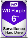 WD Purple Surveillance Hard Drive WD60PURZ - Festplatte - 6 TB - intern - 8.9 cm (3.5) - SATA 6Gb/s - 5400 U/min - Puffer: 64 MB