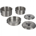 Camping Gaz Topf-Set Camping Kit 5-teilig edelstahl 2 T&ouml;pfe+ 2 Deckel+ 1 (2197184)
