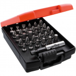Wiha Bit-Set 11teilig 26252 Schlitz, Kreuzschlitz Phillips, Kreuzschlitz Pozidriv, Innen-Sechskant, Innen-TORX (26252)