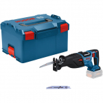 PRO Akku-S&auml;bels&auml;ge BITURBO GSA 18V-28 Professional solo (blau/schwarz, ohne Akku und Ladeger&auml;t, in L-BOXX)
