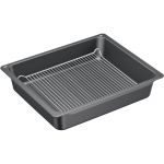 Profi-Pfanne Z12CN10A0, Backblech anthrazit, emailliert