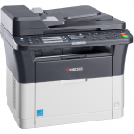 FS-1325MFP, Multifunktionsdrucker grau/anthrazit, USB, LAN, Kopie, Scan, Fax, Duplex (Druck)