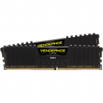 DIMM 16 GB DDR4-2933 (2x 8 GB) Dual-Kit, Arbeitsspeicher schwarz, CMK16GX4M2Z2933C16, Vengeance LPX, INTEL XMP