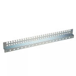Rack bėgelis EFB Elektronik 691670N.6 &mdash; cinkuotas plienas, 18 mm x 500 mm x 58,8 mm