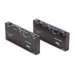 StarTech.com USB VGA KVM Verl&auml;ngerung bis zu 150,0m- KVM extender &uuml;ber Cat5 UTP Netzwerkkabel - KVM-Extender - bis zu 150 m (SV565UTPUEU)