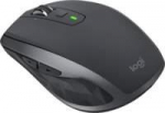 Logitech MX Anywhere 2S - Maus - Laser - 7 Tasten - kabellos - 2,4 GHz - kabelloser Empf&auml;nger (USB) - Graphite (910-005132)
