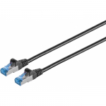 ShiverPeaks Patchkabel CAT6a RJ45 S/FTP 10m Black - Netzwerk - CAT 6a