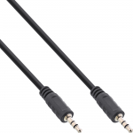 InLine - Audio-Kabel - 1 x Klinke 3,5 mm (M) - 1 x Klinke 3,5 mm (M) - 2,0m - Schwarz (99932G)