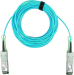 Kompatibles Mellanox MFA1A00-C007 QSFP28 BlueOptics Aktives Optisches Kabel (AOC), 100GBASE-SR4, Ethernet, Infiniband, 7 Meter (MFA1A00-C007-BO)