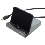 4smarts VoltDock - Ladest&auml;nder - 60 Watt - 3 A - PD, QC (24 pin USB-C) - Gun Metal (462261)