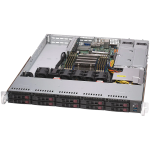 Supermicro A+ Server 1114S-WTRT - Server - Rack-Montage - 1U - 1-Weg - RAM 0 GB - SATA - Hot-Swap 6.4 cm (2.5) - kein HDD - AST2500 - 10 GigE - Monitor: keiner