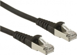 ROLINE - Patch-Kabel - RJ-45 (M) bis RJ-45 (M) - 20 m - SFTP - CAT 6a - Schwarz (21.15.2859)