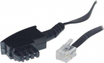 ShiverPeaks S-Impulse - Telephone cable - TAE-F (M) to RJ-11 (6-pin)