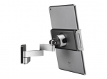 Vogels RingO TMS 1030 Tablet Flex Pack - Befestigungskit (schwenkbare Wandhalterung) f&uuml;r Webtablet - Aluminium - Schwarz - Bildschirmgr&ouml;&szlig;e: 15 - 22cm (7 - 30,50cm (12)) (73202126)