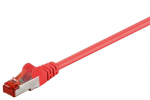 MicroConnect - Netzwerkkabel - RJ-45 (M) zu RJ-45 (M) - 10,0m - FTP - CAT 6 - Rot (B-FTP610R)