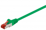 MicroConnect - Netzwerkkabel - RJ-45 (M) zu RJ-45 (M) - 25cm - SFTP, PiMF - CAT 6 - halogenfrei, verseilt - gr&uuml;n (SSTP60025G)