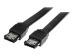 StarTech.com 6 ft Shielded External eSATA Cable M/M - eSATA-Kabel - Serial ATA 150 - eSATA, 7-polig (M) bis eSATA, 7-polig (M) - 1,8m - Schwarz - f&uuml;r P/N: PEXSAT31E1, S2510PESAT, PEXESAT32, ECESAT32, SAT3540ER, USB2ESATA, SAT3540ERGB, 35BAYPANELBK, P ...