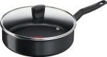 TEFAL Pot | H0563242 | 24 cm | Titanium | Grey | Lid included
