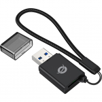 Conceptronic BIAN07B TF/MicroSD 3.0 Card Reader, USB 3.2 Gen 1 Type-A, 5 Gbps, (Micro-)SD, UHS-I
