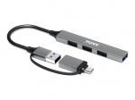PORT CONNECT | HUB USB-C/USB-A 4 ports USB-A 3.0 5Gbps | 900160