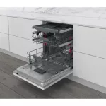 Indaplovė Whirlpool WI 7020 PF pilnai įmontuojama 14 komplektų sidabrinė