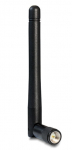 DELOCK WLAN 802.11 ac/a/b/g/n Antenne SMA Stecker 2 dBi omnidirektional mit Kippgelenk schwarz