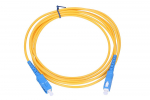 Extralink SC/UPC-SC/UPC Patchcord, Single-Mode, Simplex, G652D, 3mm, 1m