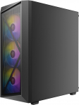 Antec AX67 ARGB Mid Tower Gaming Bl - Midi/Minitower (0-761345-10207-0)