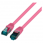 EFB-Elektronik RJ45 Patchkabel Cat.6A S/FTP LSZH magenta 0,5m Hersteller: EFB Elektronik (MK6001.0,5MA)