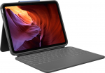 Logitech Rugged Folio - Tastatur und Folioh&uuml;lle - Apple Smart connector - QWERTY - GB - Graphite - f&uuml;r Apple 10.9-inch iPad (10. Generation)