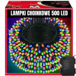 EXTRALINK LAMPKI CHOINKOWE ŚWIĄTECZNE 500LED ZEWNĘTRZNE WEWNĘTRZNE BIAŁE ZIMNE 32,7M