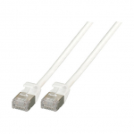EFB-Elektronik RJ45 Patchkabel Cat.6A U/FTP TPE 4mm ultraflex wei&szlig; 0,5m Hersteller: EFB Elektronik (K5547WS.0,5)