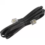 Modulinis telefono laidas Goobay 50317 RJ-11 &ndash; RJ-11 3 m juodas