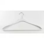 ORDINETT drabužių pakabos 2 vnt. plastikinės Soft Touch 45 cm, įvairių spalvų (juoda, mėlyna, &scaron;viesiai pilka, balta)
